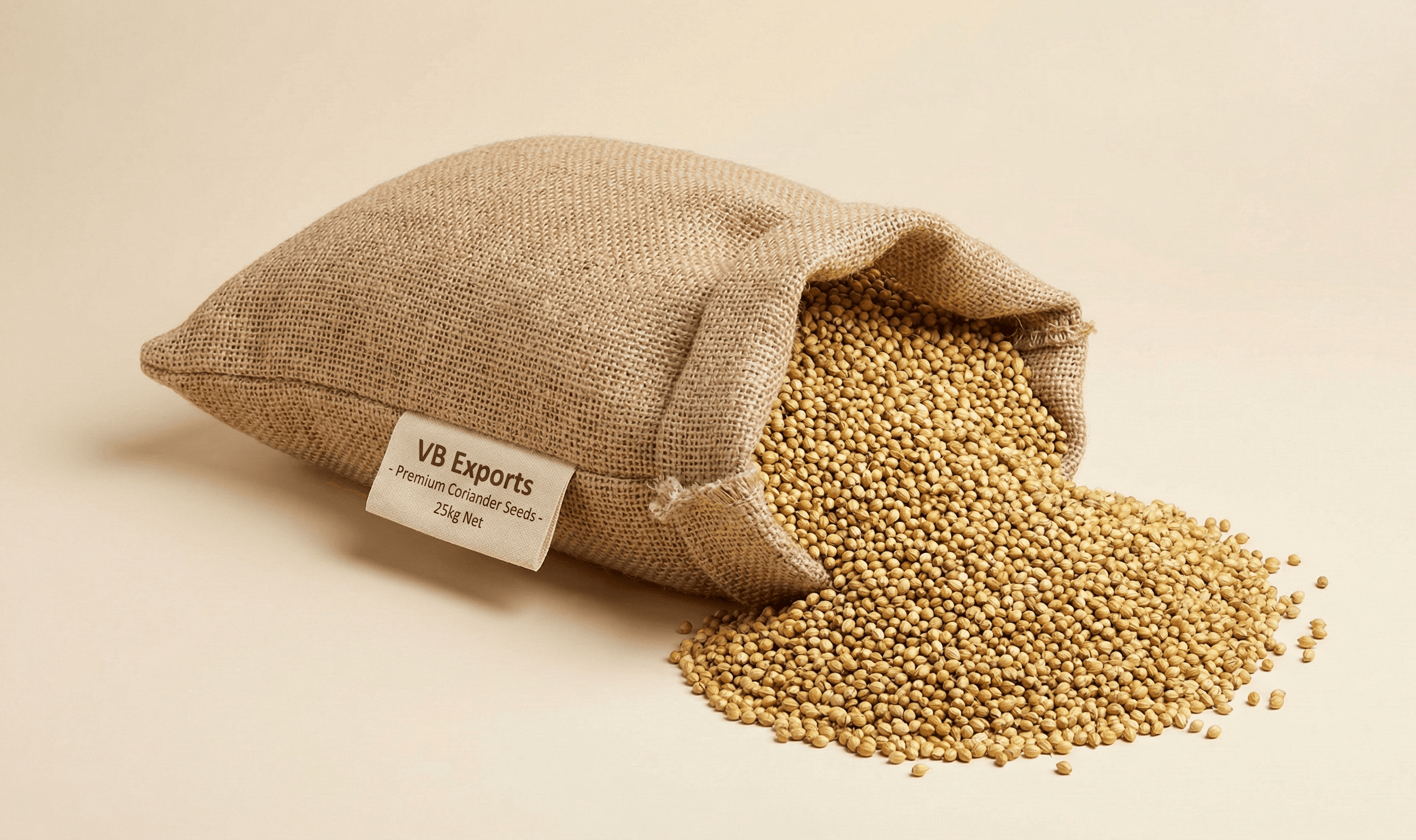 Coriander Seeds - Indian Spices Export | VB Exports